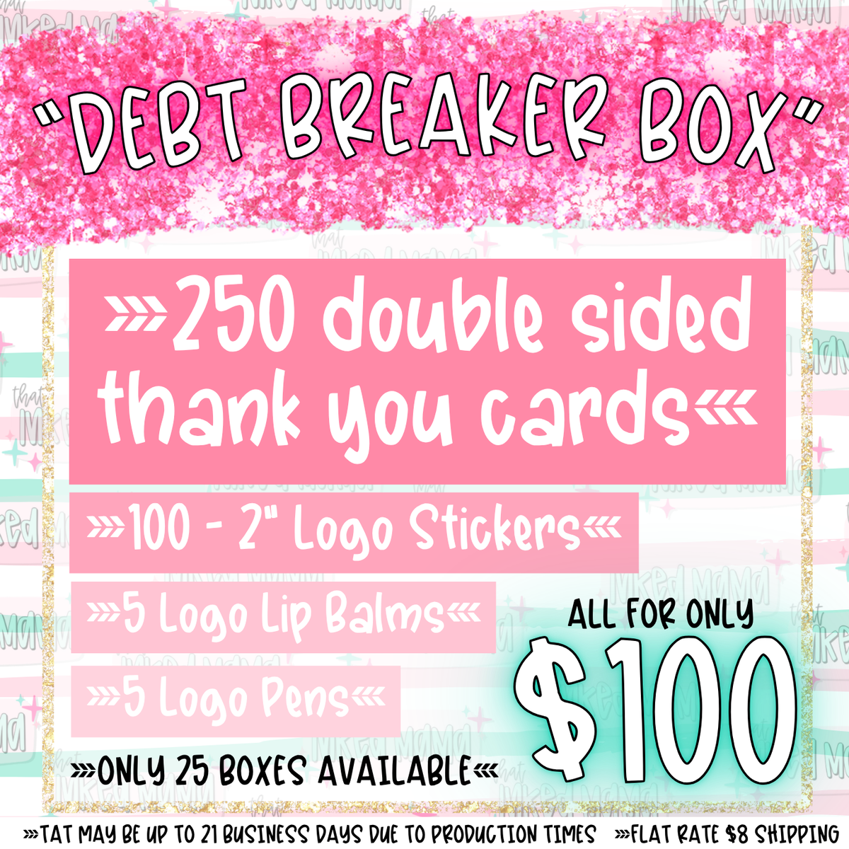 Debt Breaker Box | Small Business Packaging Fillers