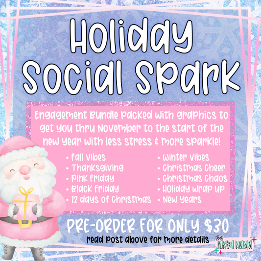 Holiday Social Spark | Engagement Graphic Bundle **READ DESCRIPTION**