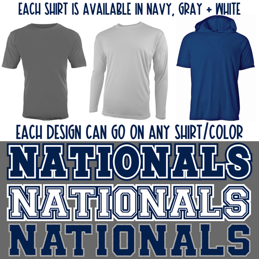 Nationals Baseball Shirts | DTF Apparel