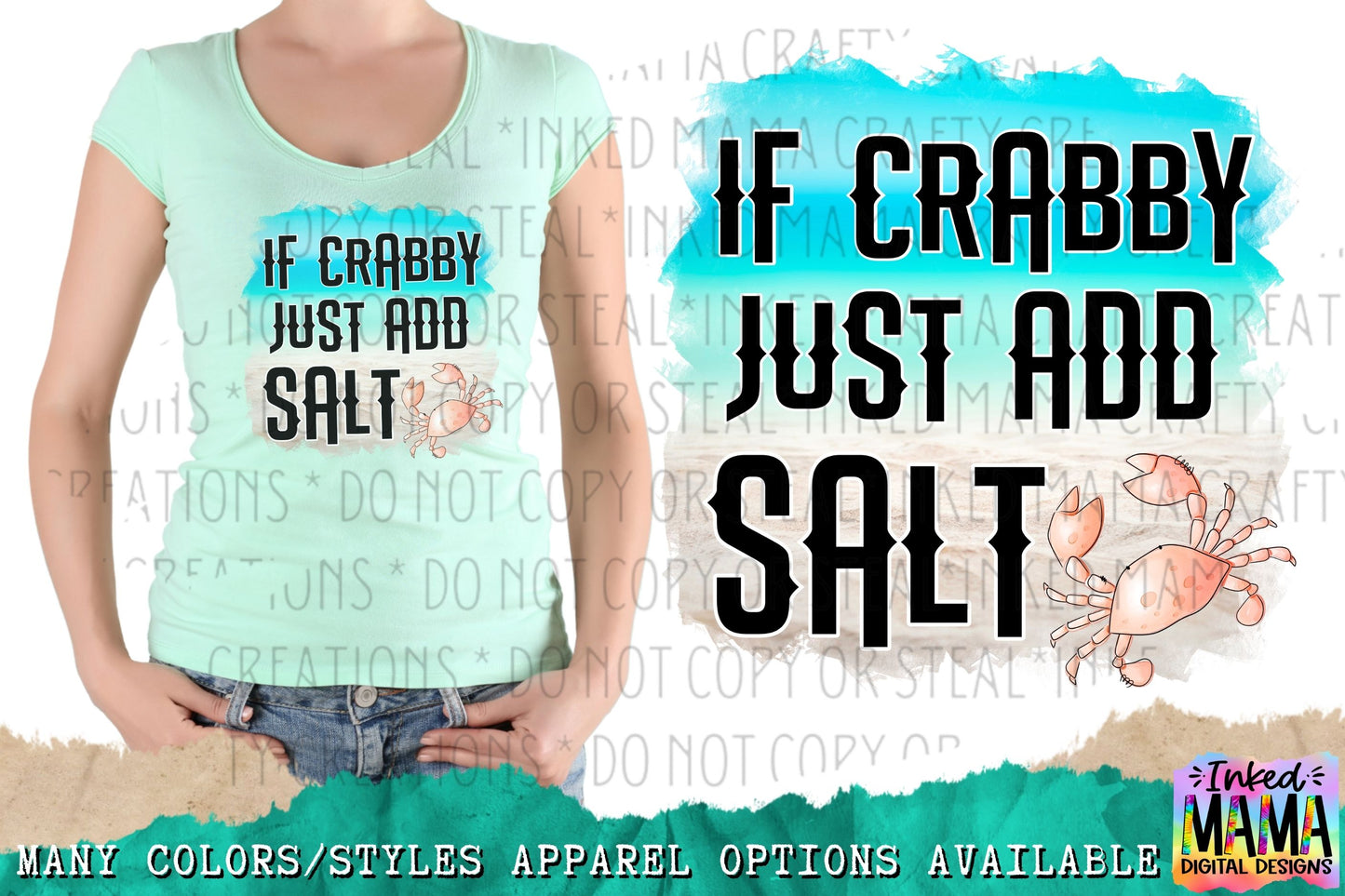 If crabby just add salt - Apparel