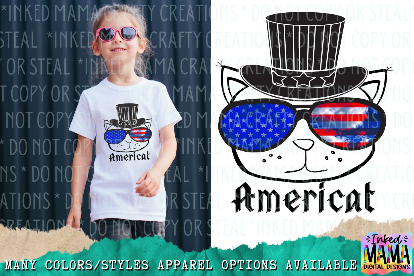 Americat - USA 4th of July - Apparel