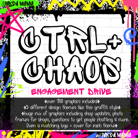 PRE-SALE CTRL+CHAOS Engagement Graphic Drive **READ DESCRIPTION**