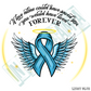 If love alone could have saved you - Awareness Ribbons - Light up Lantern Ornament