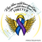 If love alone could have saved you - Awareness Ribbons - Light up Lantern Ornament