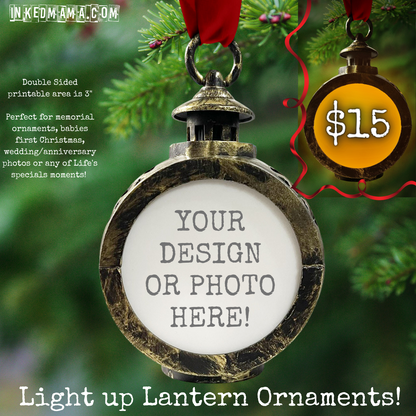 Custom Light up Lantern Ornament
