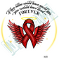If love alone could have saved you - Awareness Ribbons - Light up Lantern Ornament