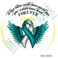 If love alone could have saved you - Awareness Ribbons - Light up Lantern Ornament
