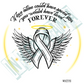 If love alone could have saved you - Awareness Ribbons - Light up Lantern Ornament