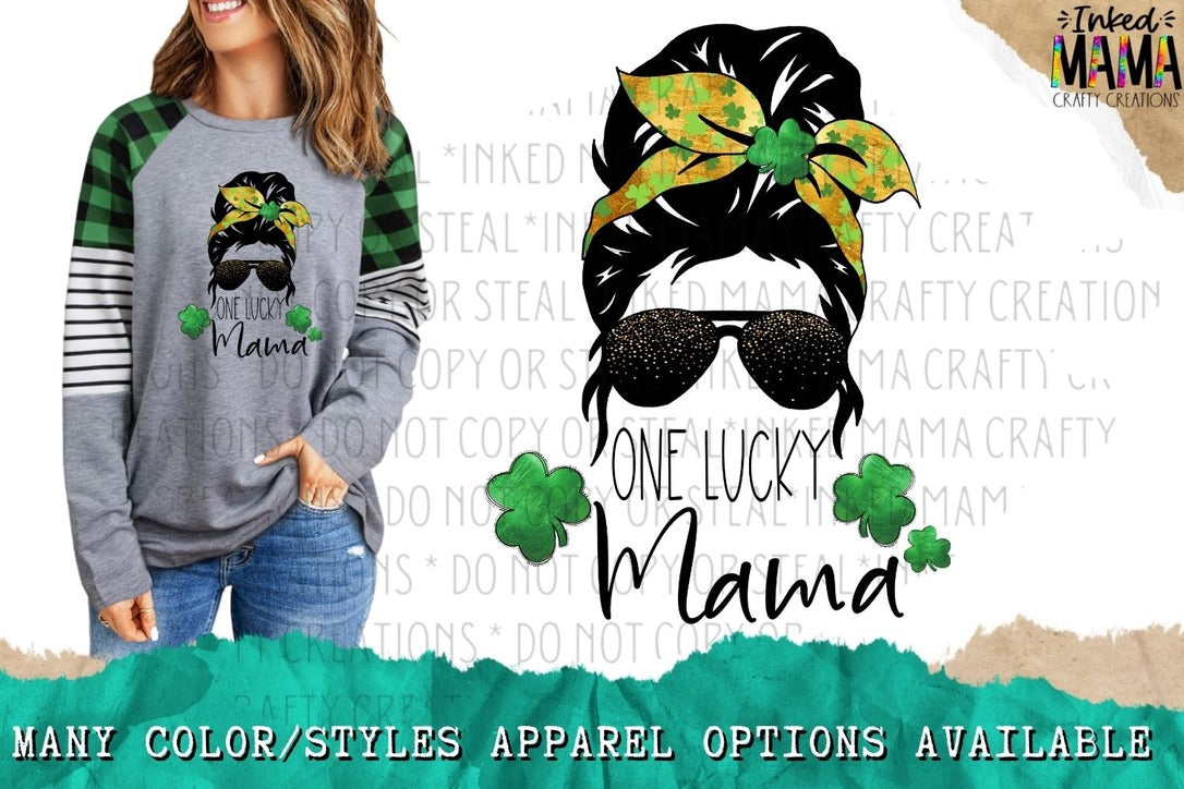 One Lucky Mama - St Patrick’s day - Apparel