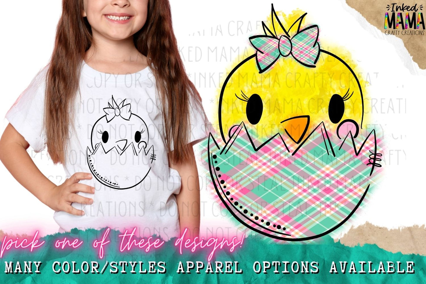 Cute baby chick - Easter Apparel